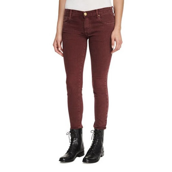 THE GREAT. Jeans The Great Skinny Jeans Wine Denim 25 Poshmark